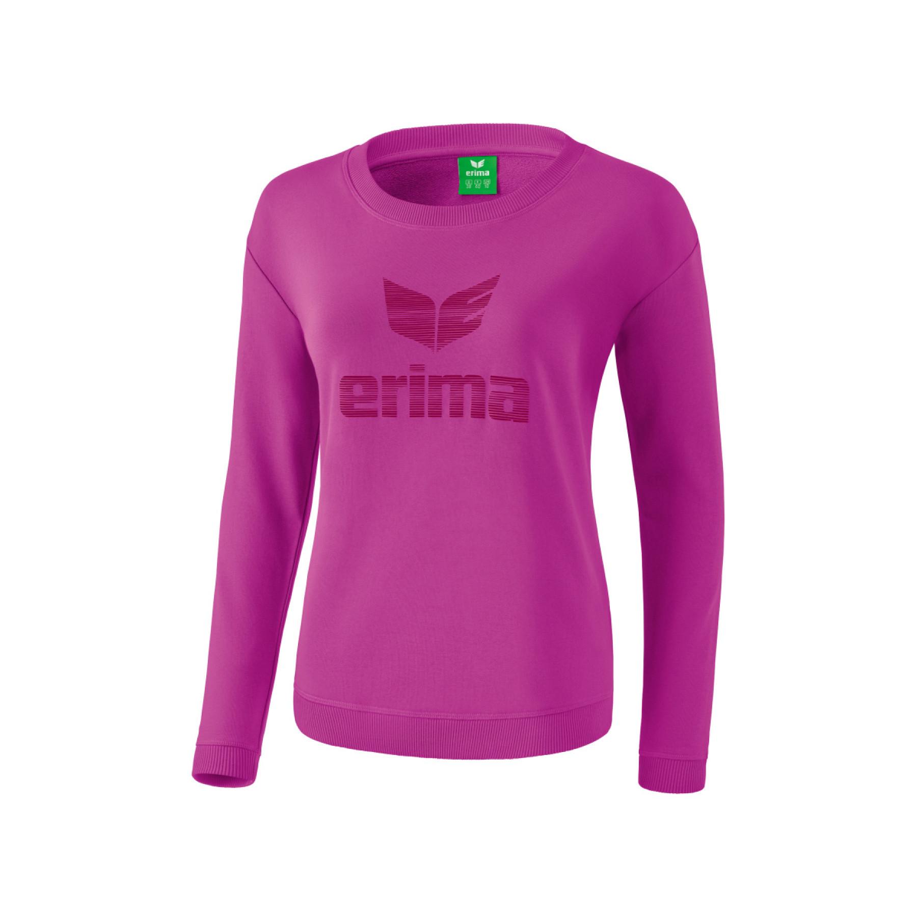 Sweat-shirt femme Erima essential à logo