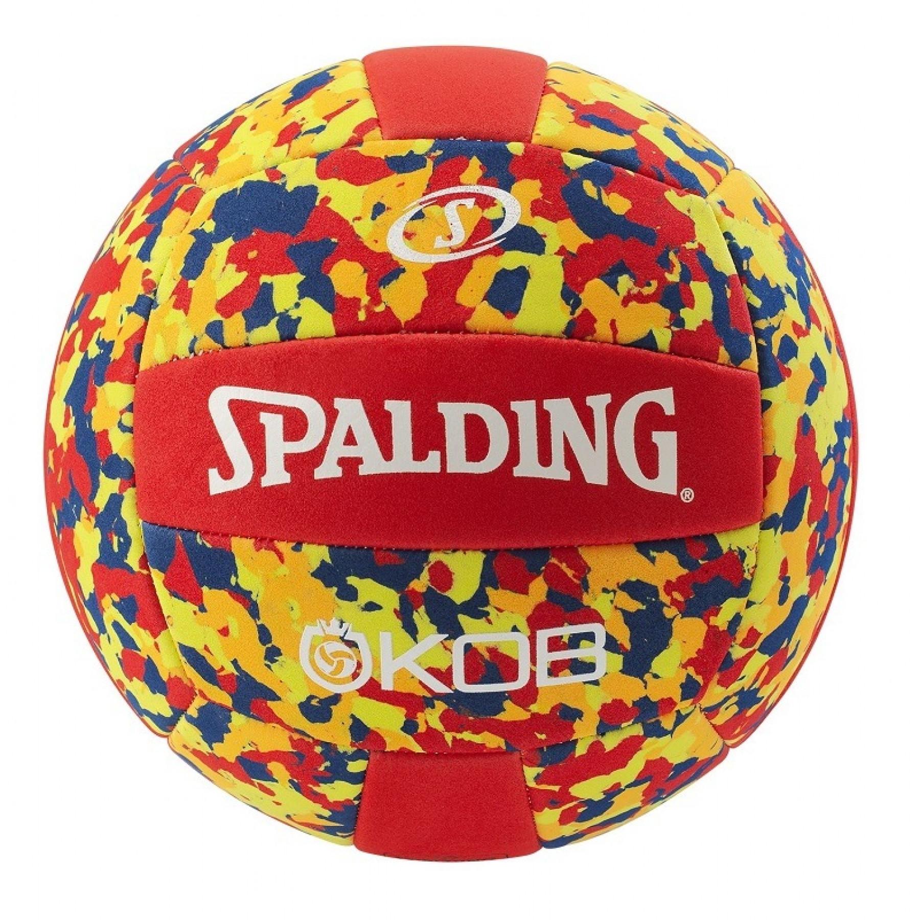 Ballon Beach Volley Spalding Kob rouge/jaune