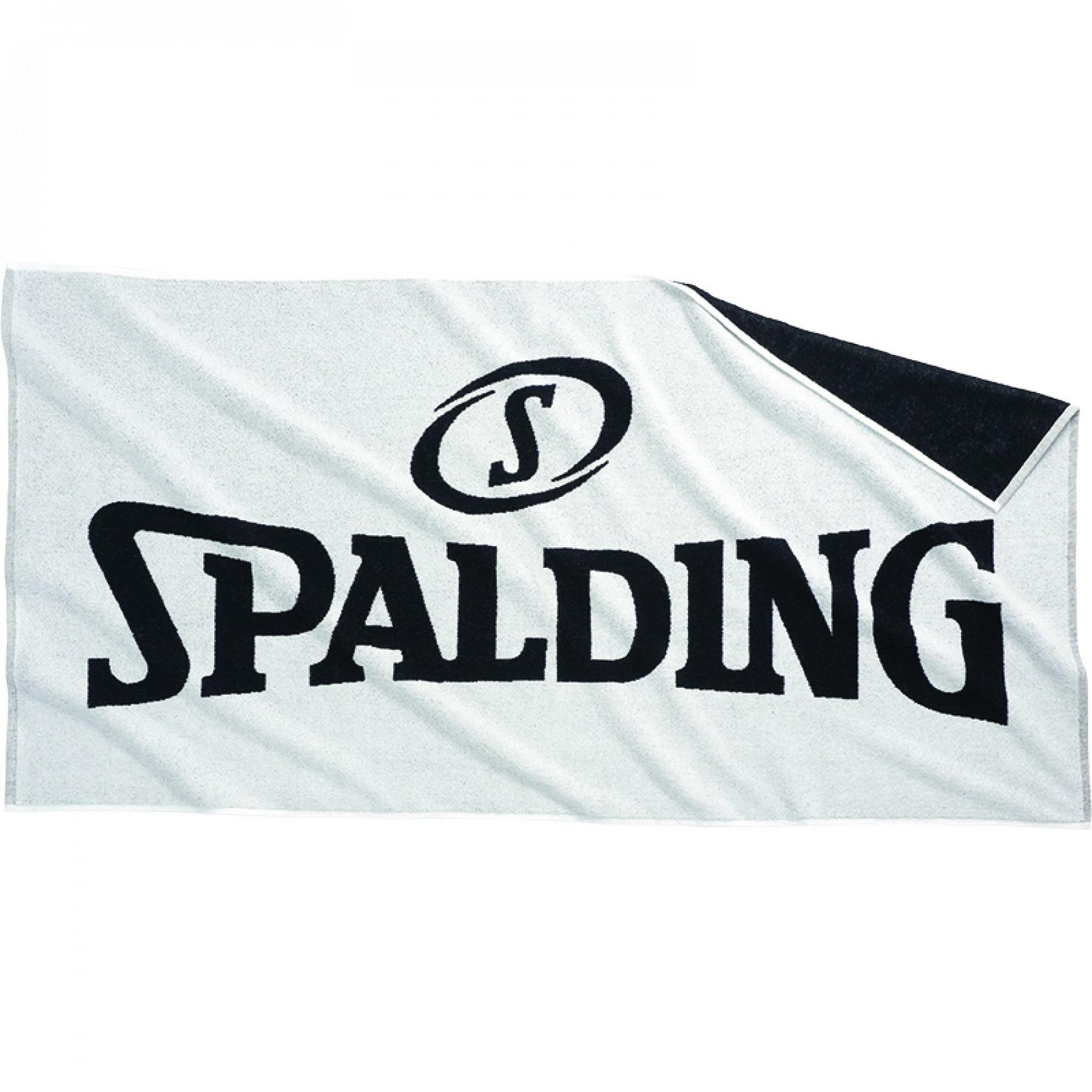 Serviette de bain Spalding blanc/noir
