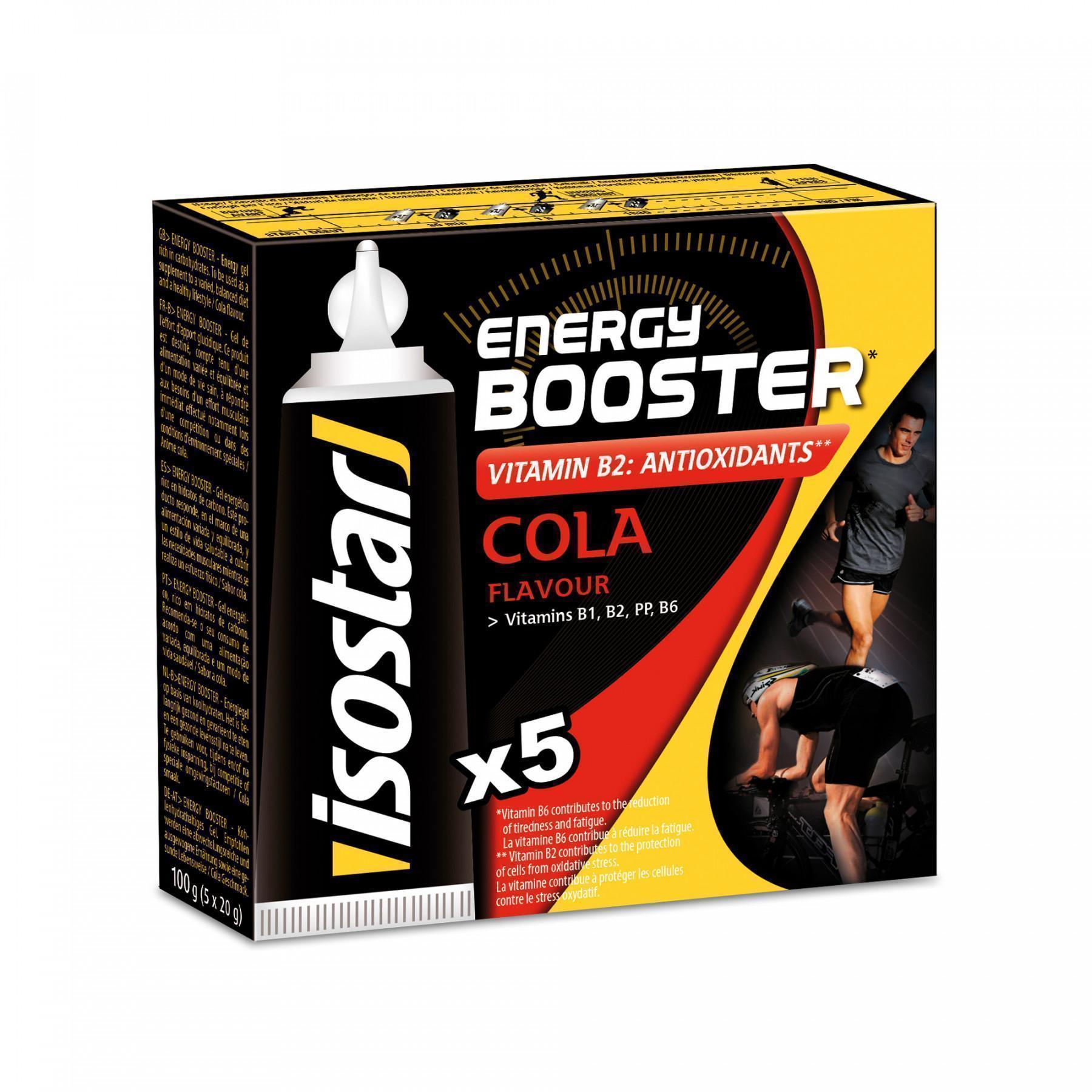 Gel Isostar Energy Booster Cola (12 boîtes)