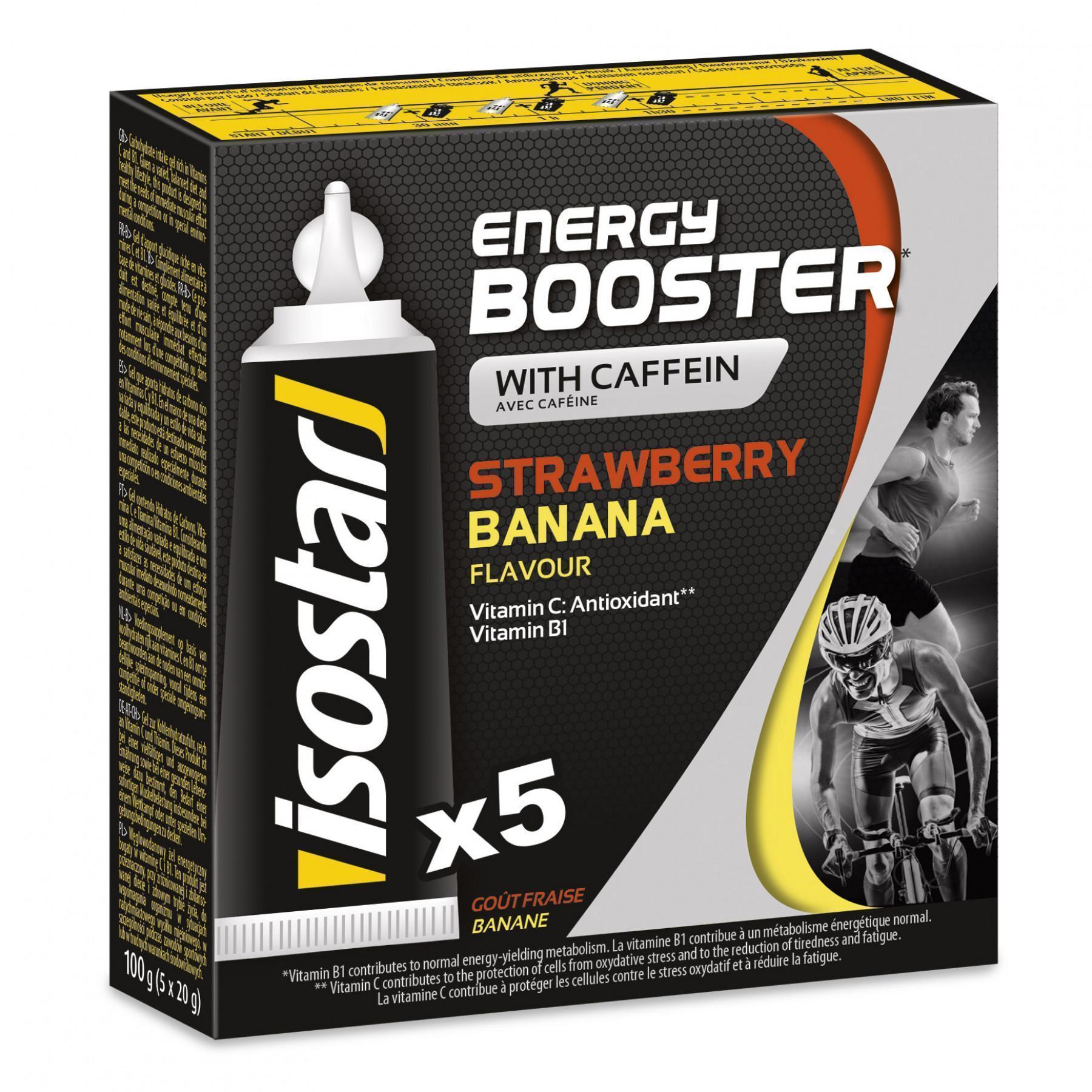Gel Isostar Energy Booster Antioxydant banane (12 boîtes)