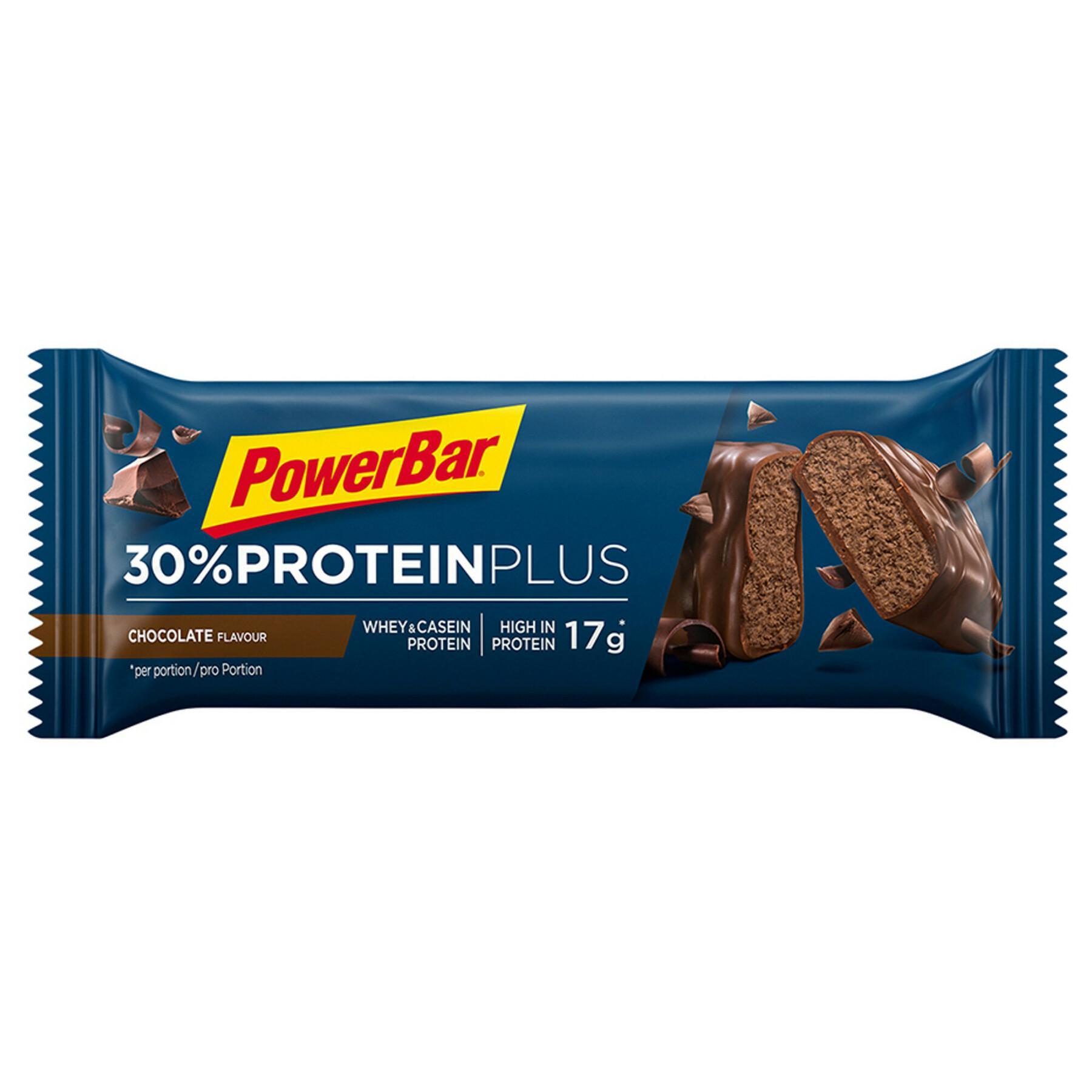Lot de 15 Barres PowerBar ProteinPlus 30 % - Chocolate