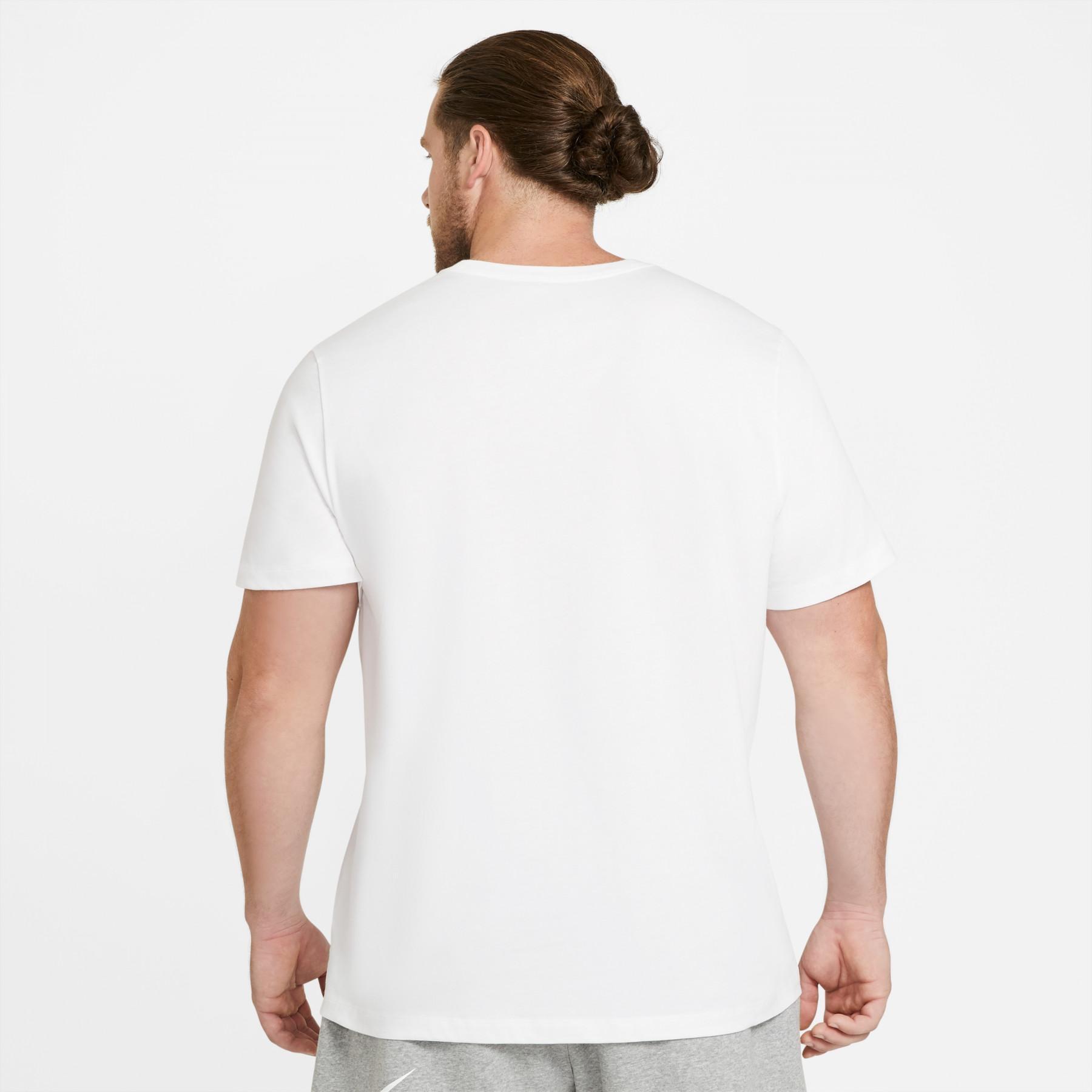 NIKE T-shirt Nsw Club - Homme - Blanc Blanc - Cdiscount Prêt-à-Porter