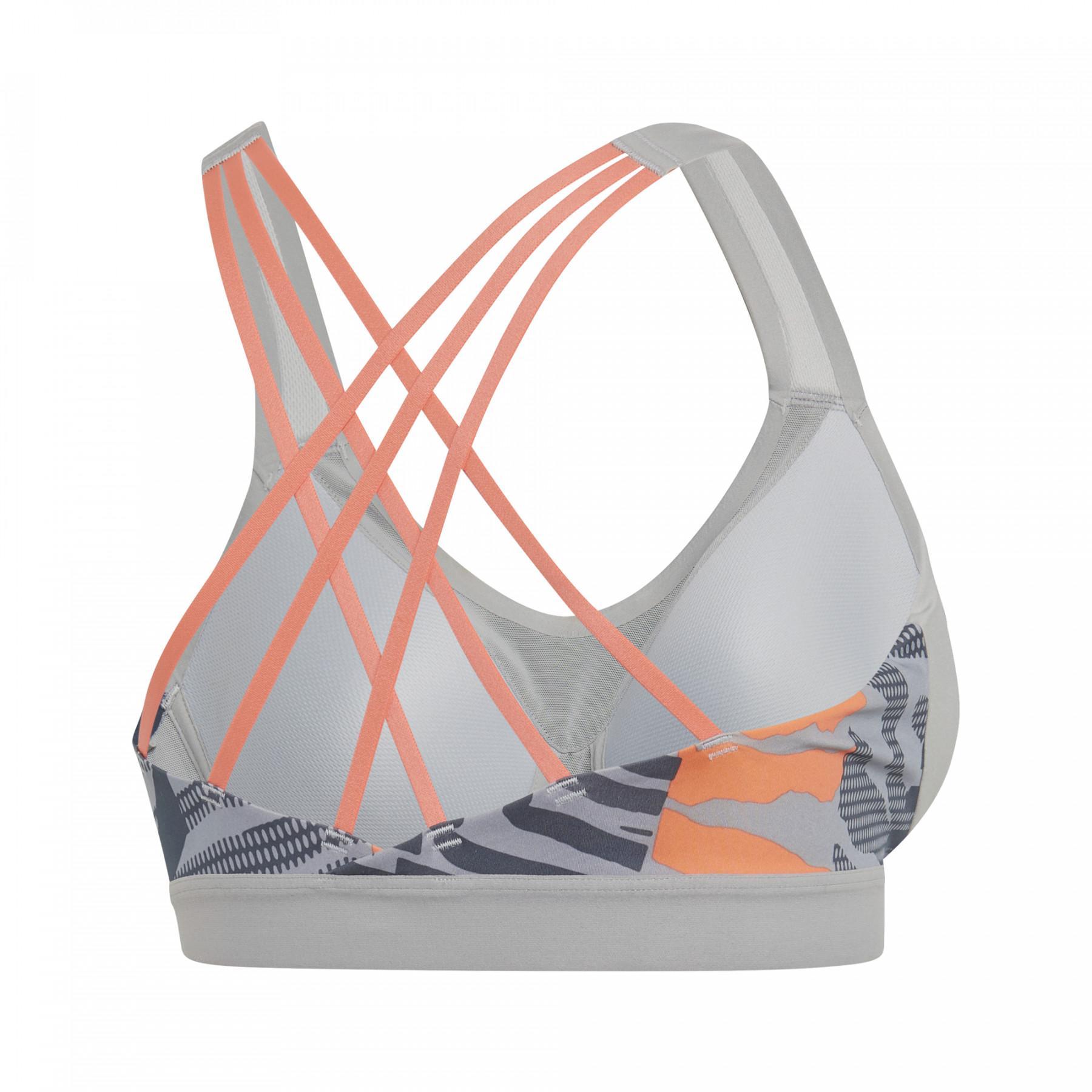 Brassière femme adidas Stronger For It Iteration Racer