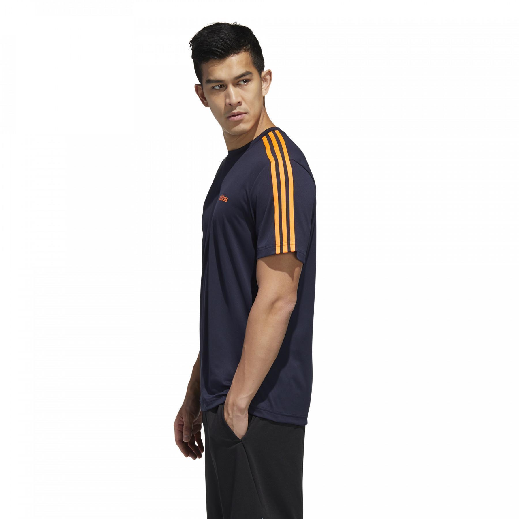T-shirt adidas Designed 2 Move 3-Stripes