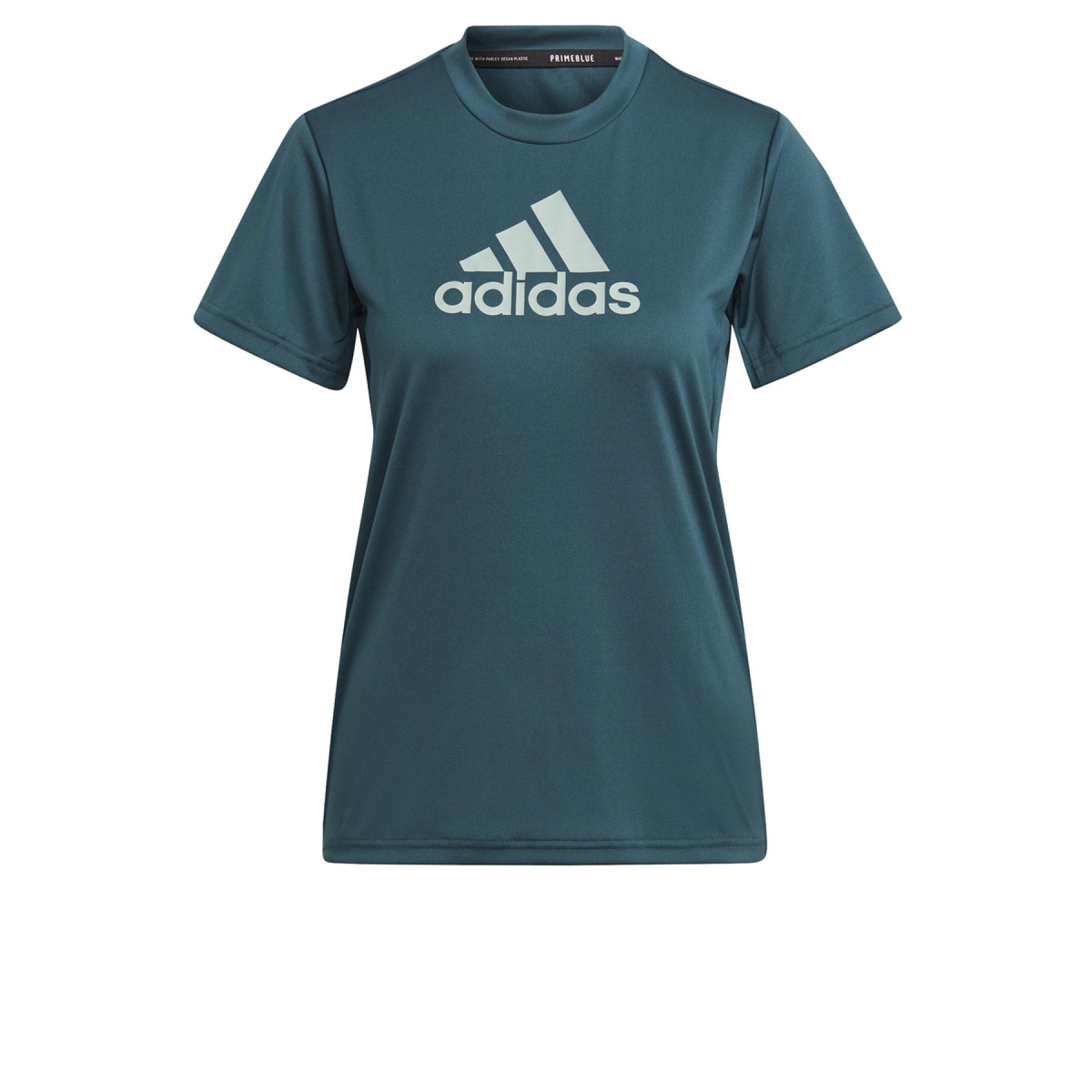 T-shirt femme adidas Primeblue Designed 2 Move Logo Sport