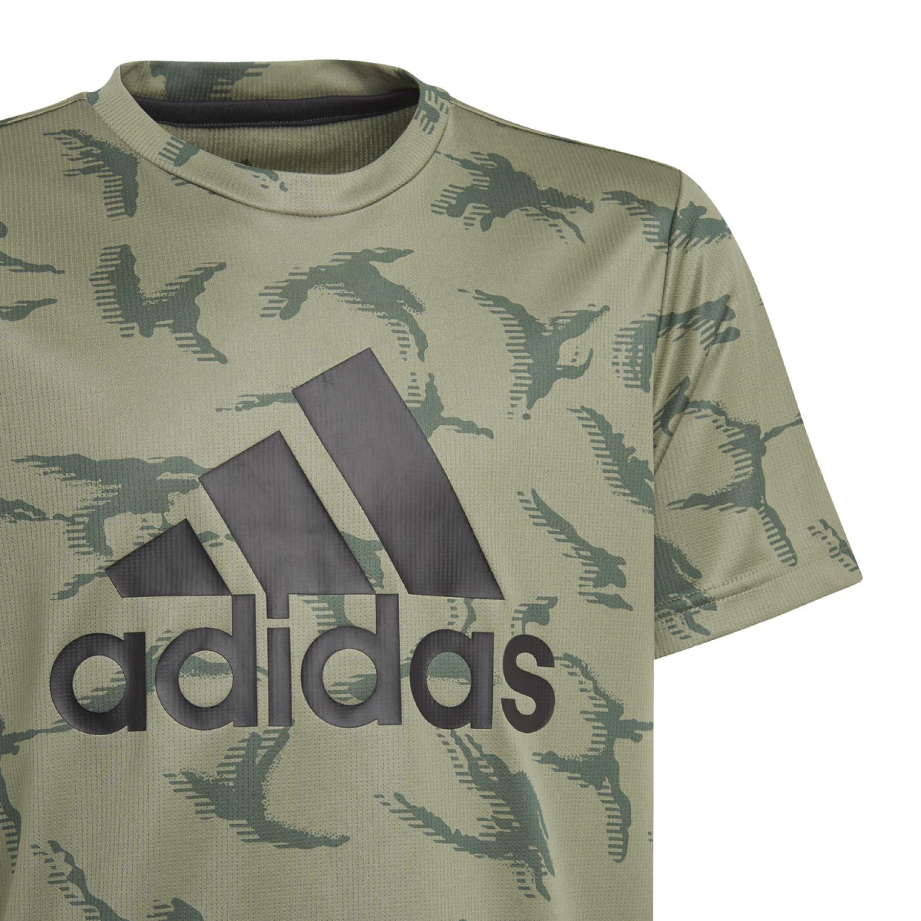 T-shirt enfant adidas Designed To Move Camouflage