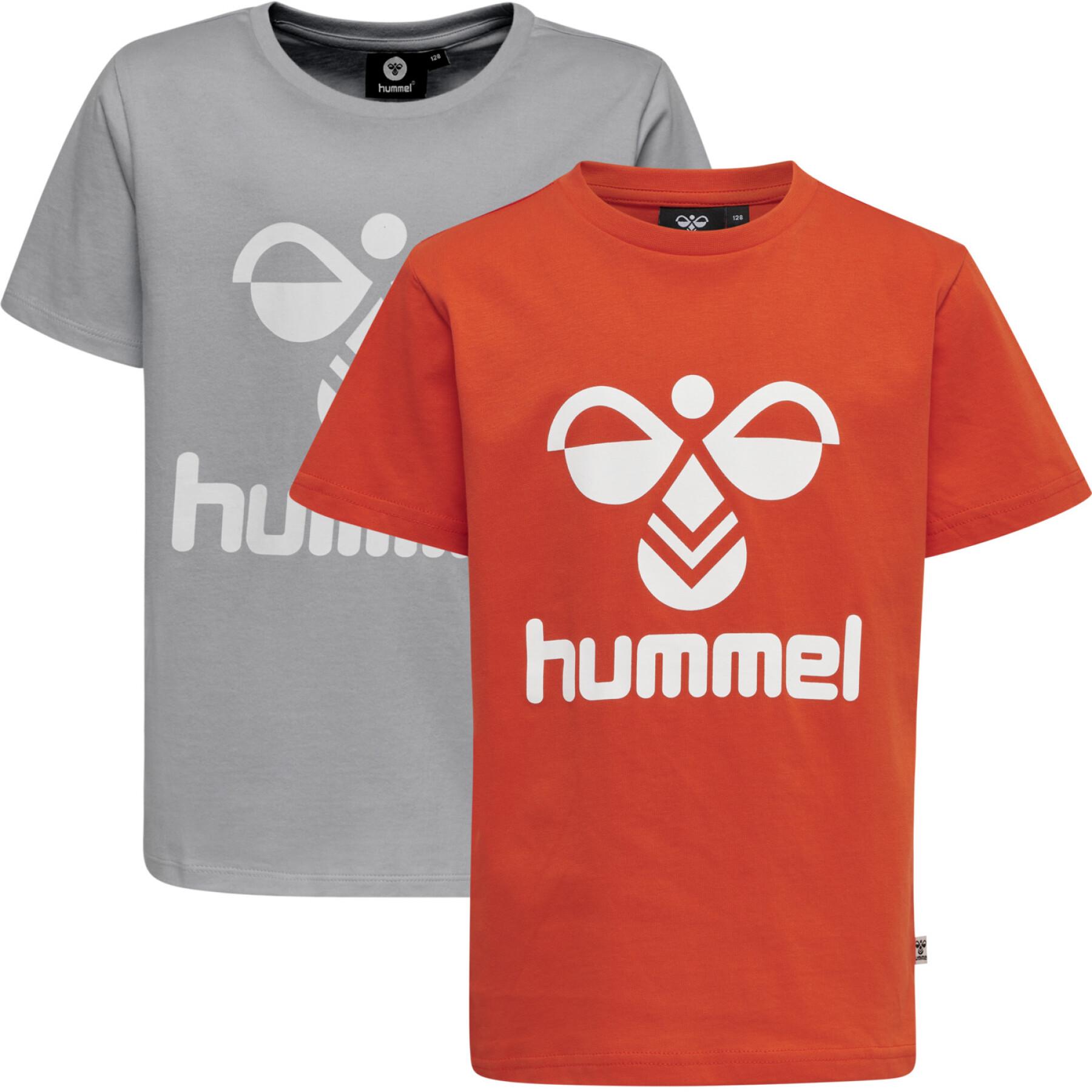 T-shirts enfant Hummel tres (x2)