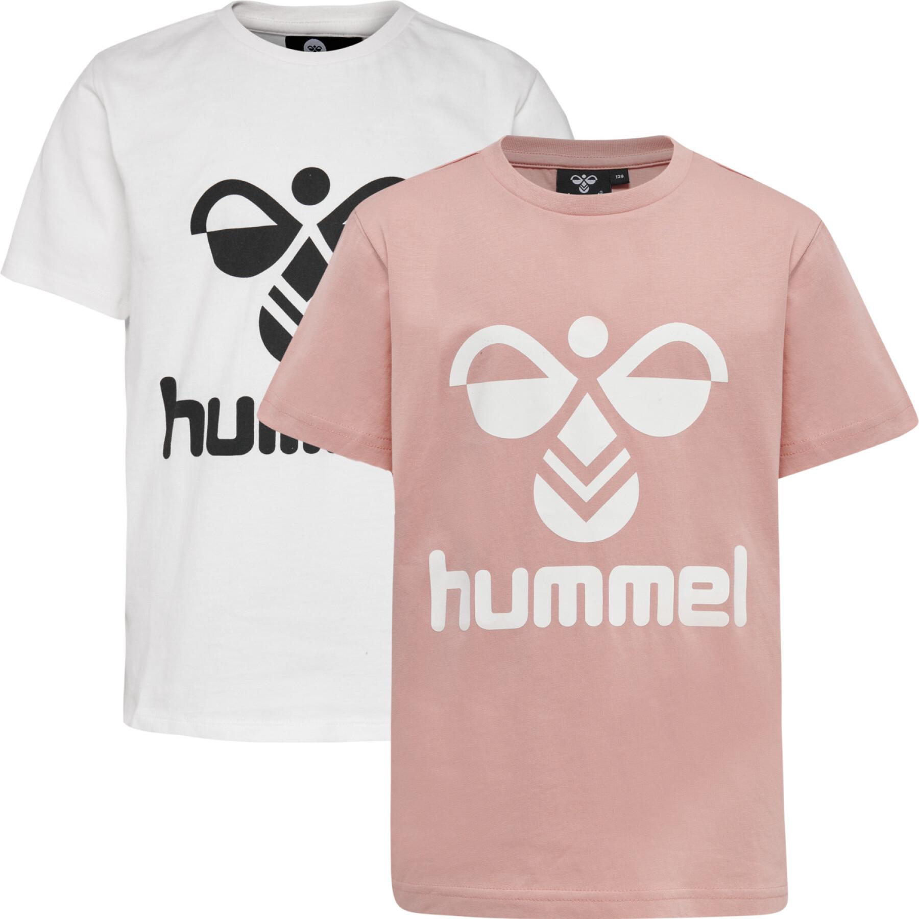 T-shirts enfant Hummel tres (x2)