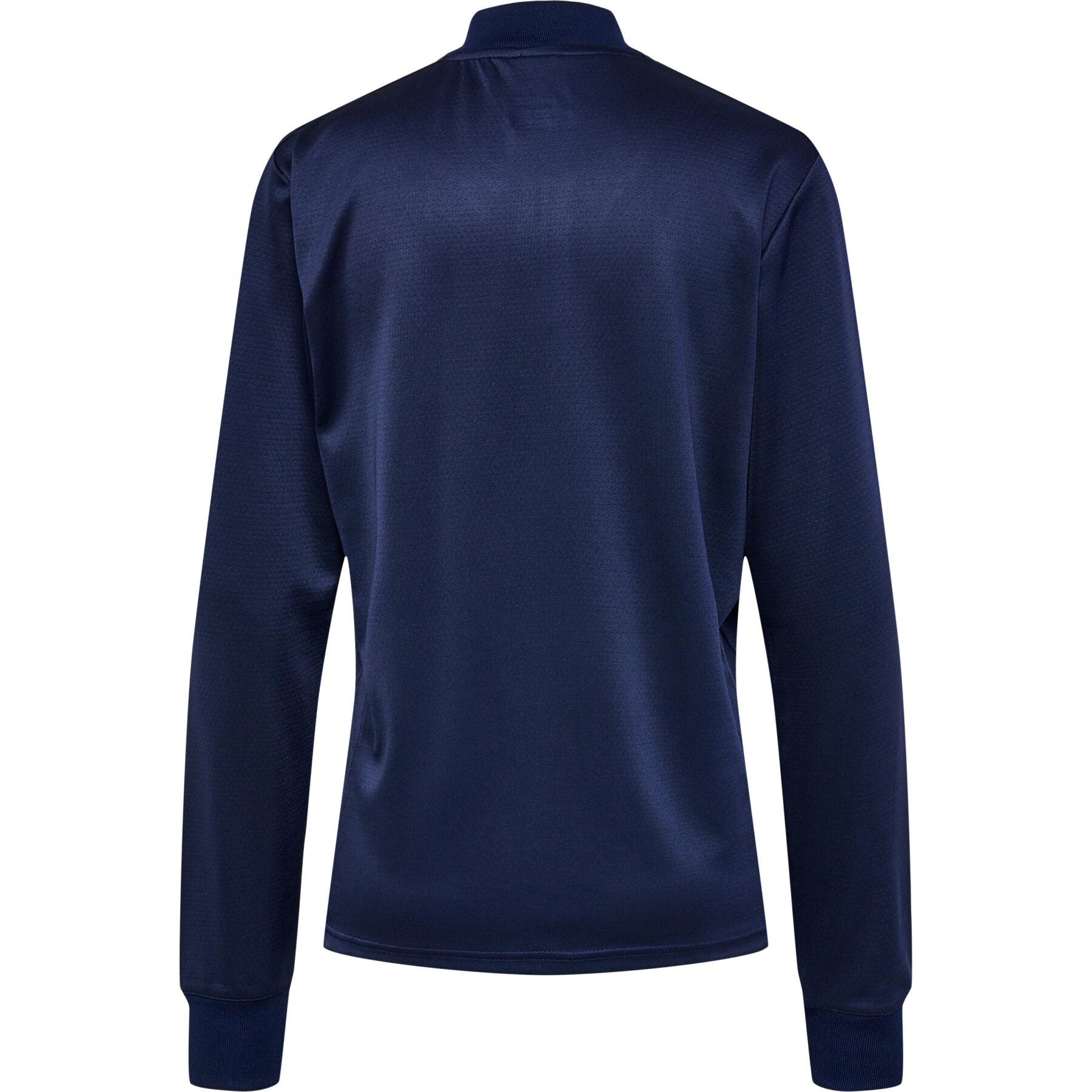 Sweatshirt 1/2 zip polyester femme Hummel HmlStaltic