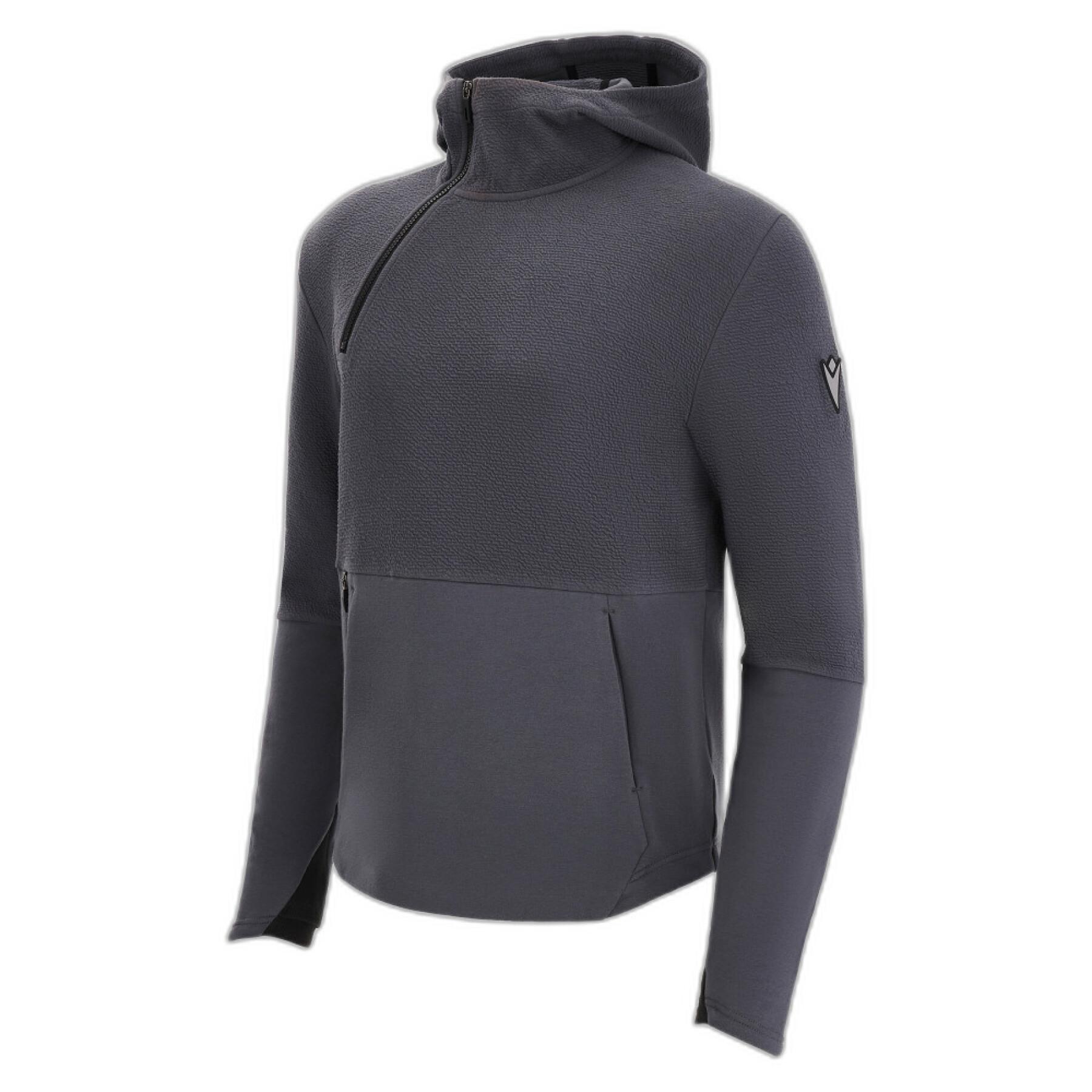 Sweatshirt à capuche 1/4 zip Macron Athleisure FCC Nyon