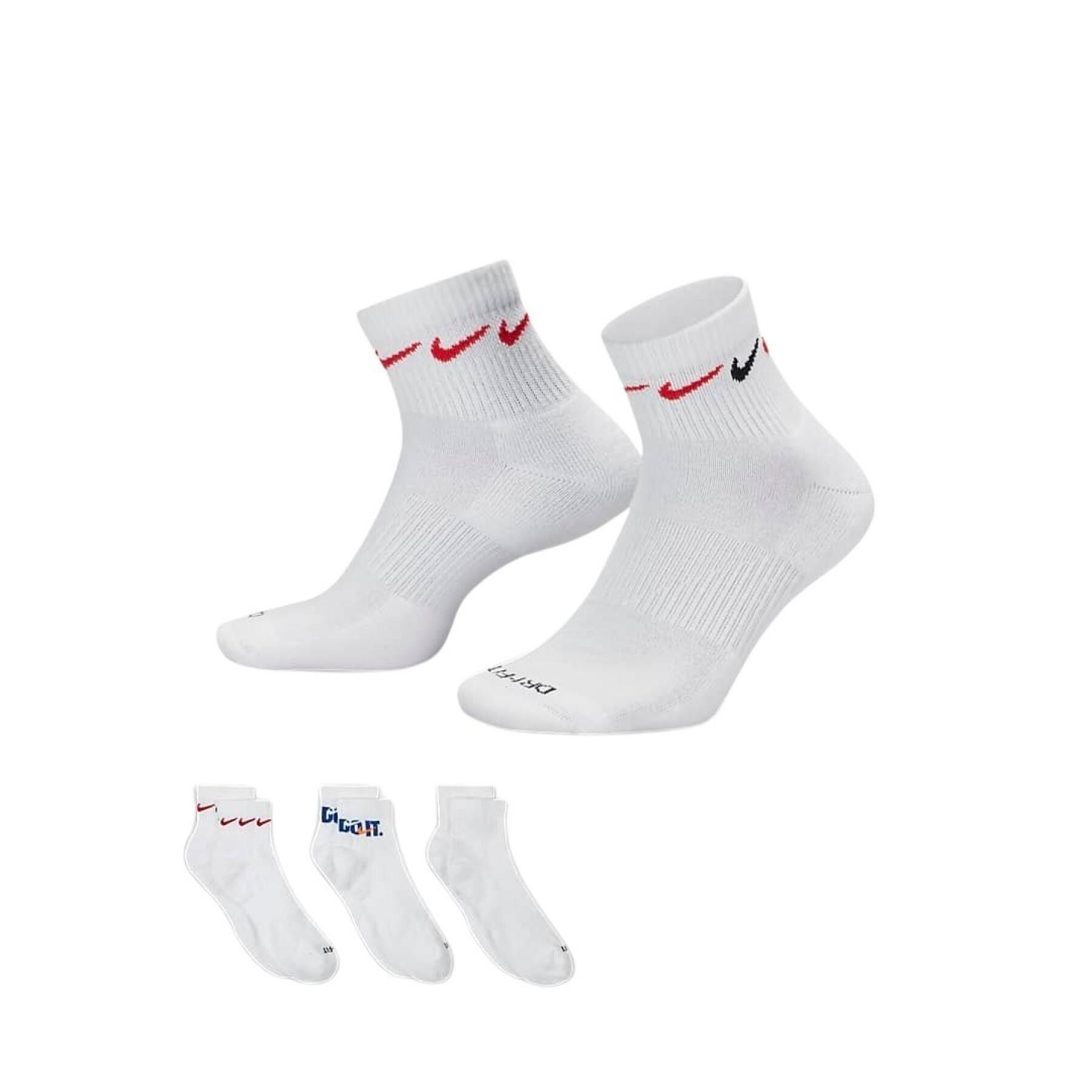 Chaussettes Nike Everyday Plus Cushioned (x6)