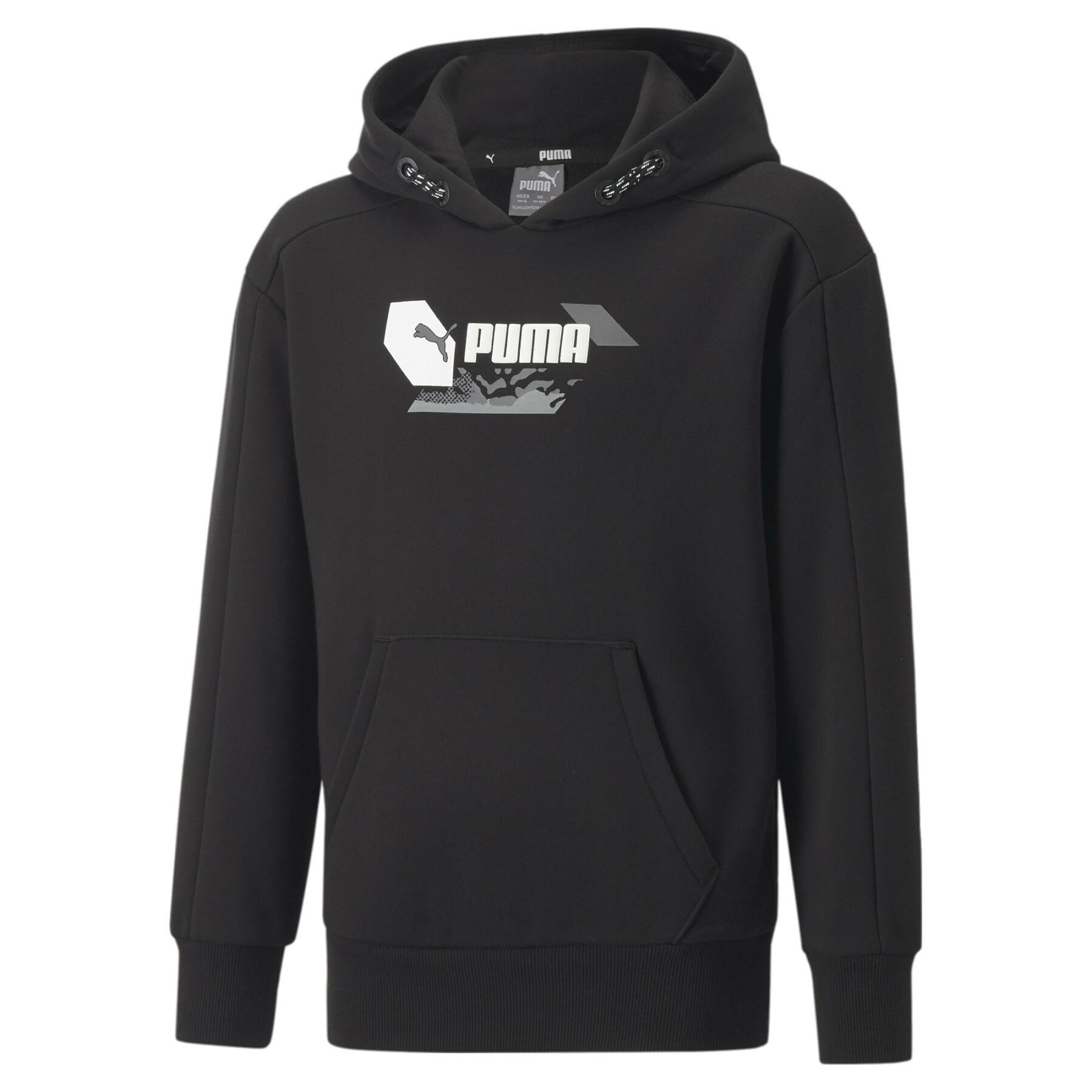 Sweatshirt à capuche enfant Puma Alpha FL B