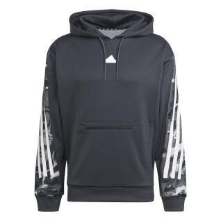 Sweatshirt à capuche adidas Future Icons Aop