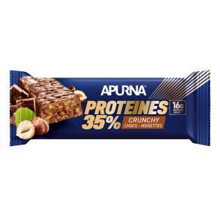 Lot de 20 barres Apurna HP Crunchy Chocolat-Noisette