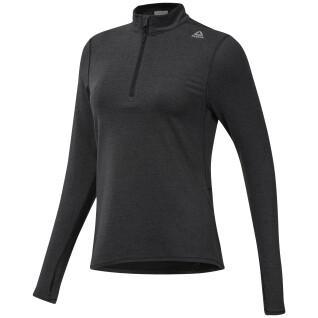 Sweatshirt à zip 1/4 femme Reebok Running Essentials