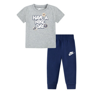 Ensemble t-shirt et jogging enfant Nike SOA Fleece