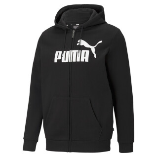 Sweatshirt à capuche zippé Puma Essentials Big Logo