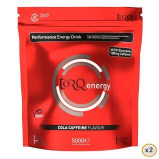 Boisson énergétique caféïnée TORQ (x2)