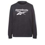 Sweatshirt col rond femme Reebok Identity Logo French Terry (Grandes tailles)