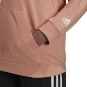 Sweat à capuche femme adidas Brand Love Slanted Logo Relaxed
