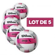Lot de 5 Ballons Beach-Volley Wilson New AVP