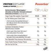 Lot de 12 barres de nutrition protéinée PowerBar Soft Layer